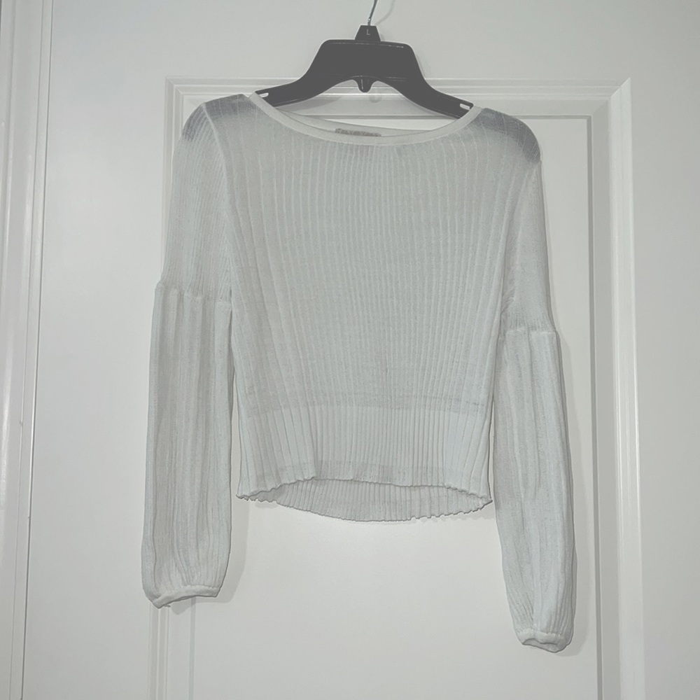 Quarter link crop top